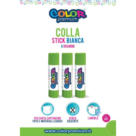 COLLE STICK 8GR COLOR PREMIUM