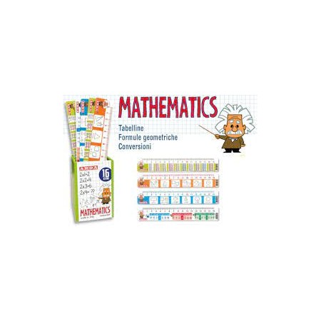 BARATTOLO 24 RIGHELLI CM 16 MATHEMATICS ARDA