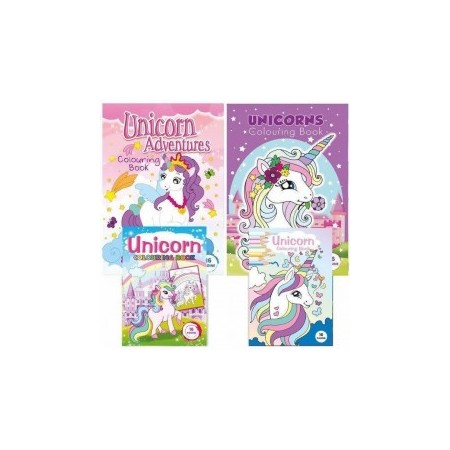 ALBUM DA COLORARE UNICORNO