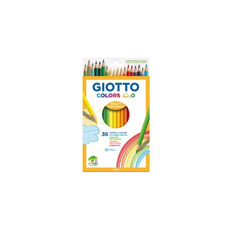 PASTELLI GIOTTO COLORS SMILE X 36
