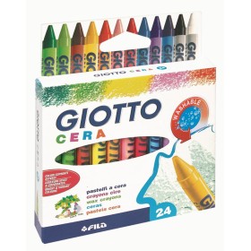 PASTELLI CERA GIOTTO X 24