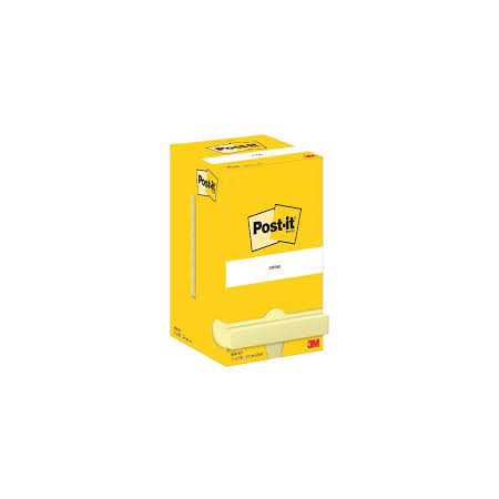 BLOCCHI POST-IT 3M 76X76 GIALLI IN SCATOLA PZ.12