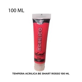 COLORI ACRILICI TUBETTO ML.100 ROSSO PZ.6