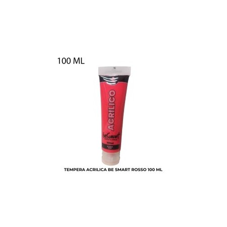COLORI ACRILICI TUBETTO ML.100 ROSSO PZ.6