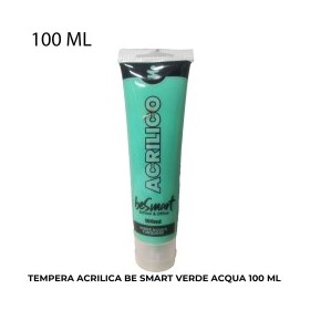 COLORI ACRILICI TUBETTO ML.100 VERDE ACQUA PZ.6