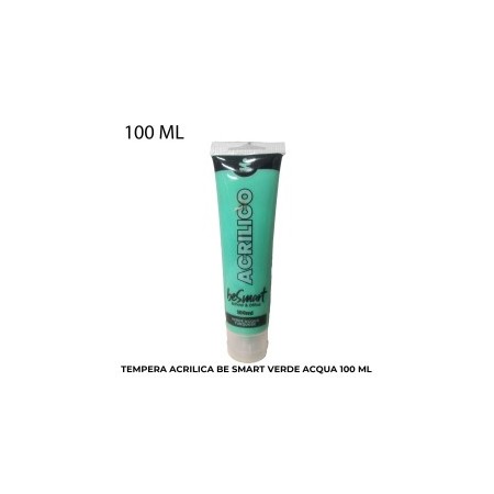 COLORI ACRILICI TUBETTO ML.100 VERDE ACQUA PZ.6