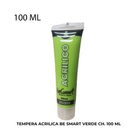 COLORI ACRILICI TUBETTO ML.100 VERDE CHIARO PZ.6