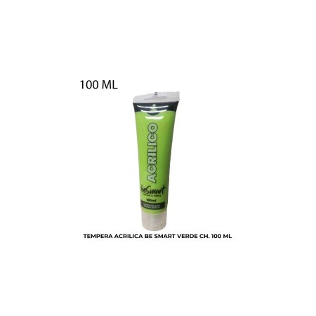 COLORI ACRILICI TUBETTO ML.100 VERDE CHIARO PZ.6