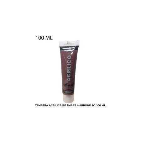 COLORI ACRILICI TUBETTO ML.100 MARRONE PZ.6