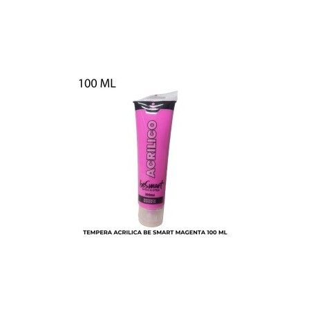 COLORI ACRILICI TUBETTO ML.100 MAGENTA PZ.6