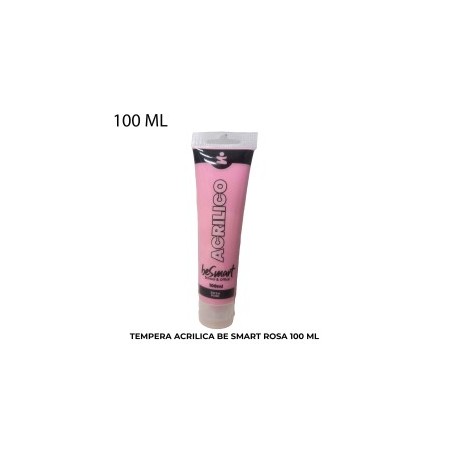 COLORI ACRILICI TUBETTO ML.100 ROSA PZ.6