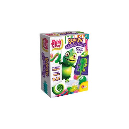 SLUMI SCIENZE POCKET SQUISH  CAMALEONTE