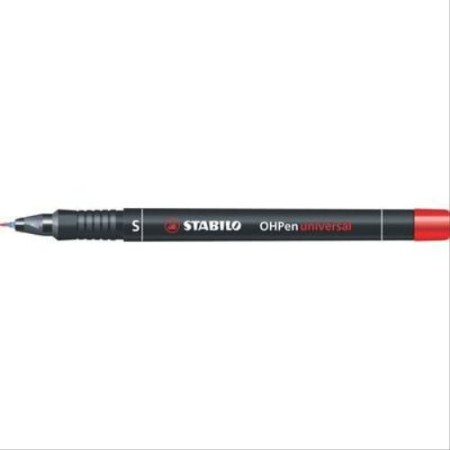 PENNARELLI OHP PEN STABILO ROSSI P. SOTT. PZ 10