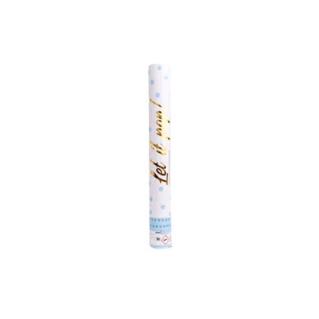 CANNONE SPARACORIANDOLI 40 CM AZZURRI