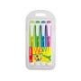 BLISTER EVIDENZIATORI STABILO X4 FLUO