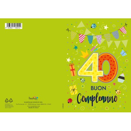 BIGLIETTI MARPIMAR 40 ANNI