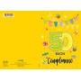 BIGLIETTI MARPIMAR BUON COMPLEANNO 50 ANNI