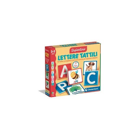 MONTESSORI LETTERE TATTILI