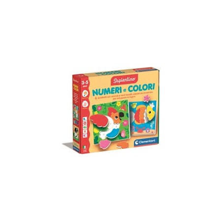 SAPIENTINO LOGIC NUMERI E COLORI