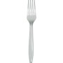 FORCHETTE IN PLASTICA ARGENTO PZ.24