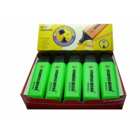 EVIDENZIATORI STABILO PZ 10 VERDE