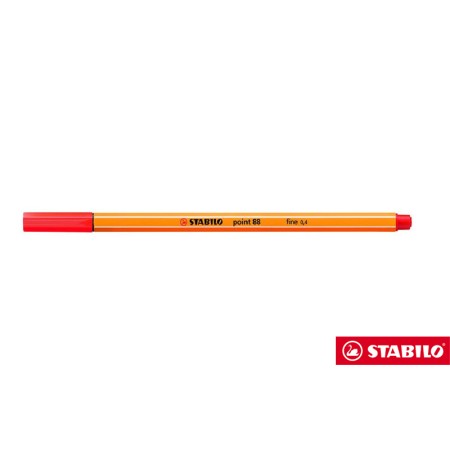 BIRO STABILO POINT ROSSO 88/40 PZ 10