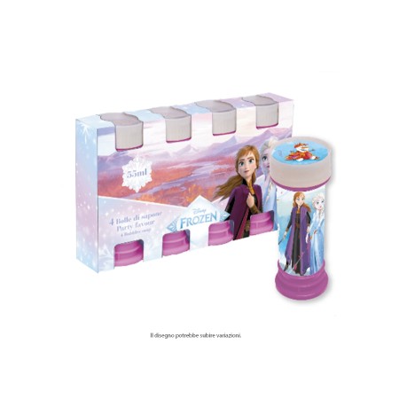 BOLLE DI SAPONE FROZEN PZ.4