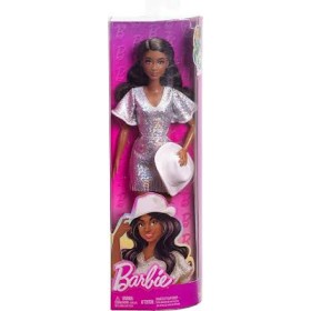 BARBIE FASHIONISTAS VESTITO ARGENTATO
