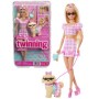 BARBIE CUCCIOLI A PASSEGGIO ROSA