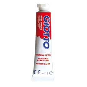 COLORI A TEMPERA 12 ML T/4 ROSSO CAR. 9
