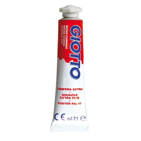 COLORI A TEMPERA 21 ML T/7 ROSSO CARMINIO 9