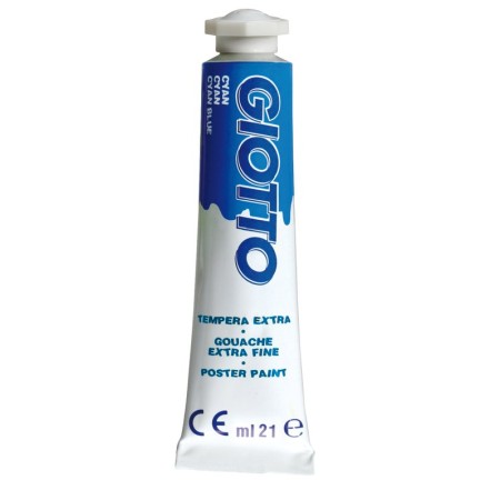 COLORI A TEMPERA 21 ML T/7 BLU CYAN 15
