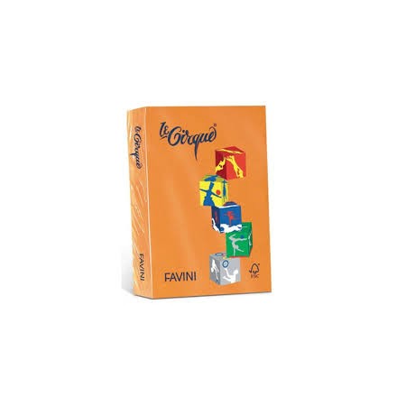 CARTONCINO A4 160 GR. FAVINI ARANCIO205