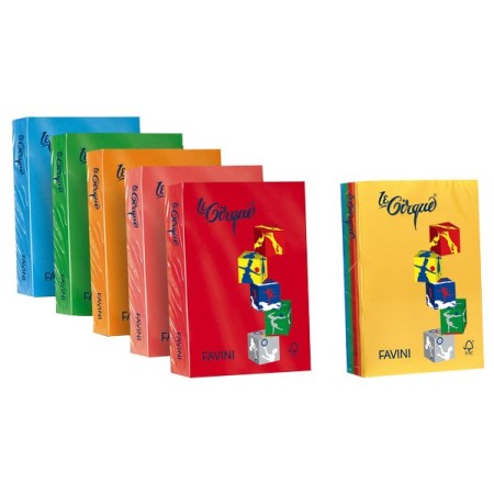 CARTA 80GR COLORI FORTI ASSORTITI