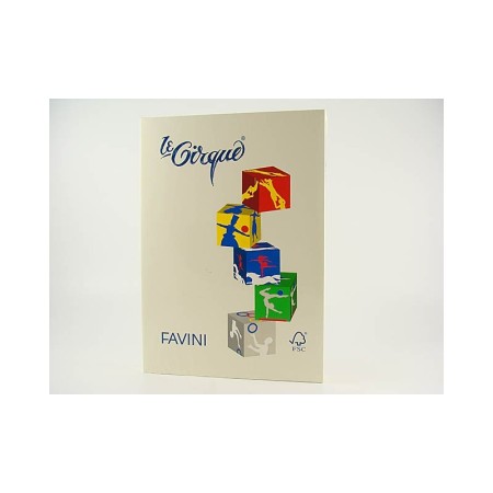 CARTONCINO A3 160 AVORIO 110 F.250  FAVINI