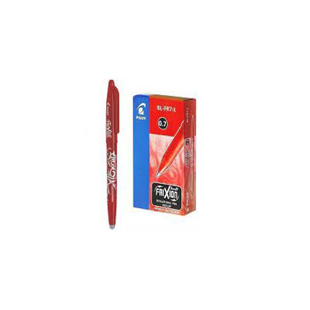 BIRO PILOT ROSSE FRIXION CANCELLABILI  0.7 PZ 12