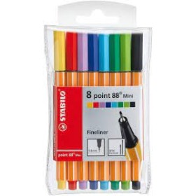 STABILO POINT 88 MINI X 8