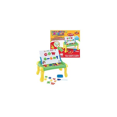 LAVAGNA MAGNETICA NUMERI E LETTERE 30X33