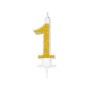 CANDELE CM 7 ORO GLITTER N1
