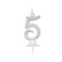 CANDELE CM 7 ARGENTO GLITTER N5