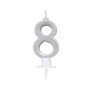 CANDELE CM 7 ARGENTO GLITTER N8