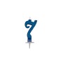 CANDELE CM 7 BLU GLITTER N7