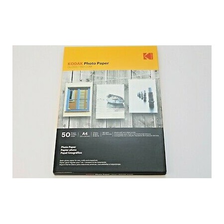 CARTA FOTOGRAFICA A4 KODAK GR.180 FOGLI 50