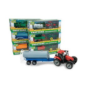 TRATTORE FREE WHEEL C/RIMORCHIO