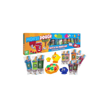 PLASTILINA MORBIDA 10X50 GR