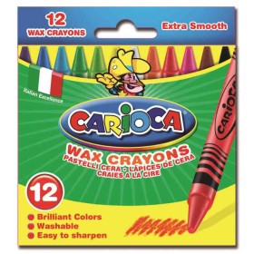 PASTELLI CERA X 12 CARIOCA