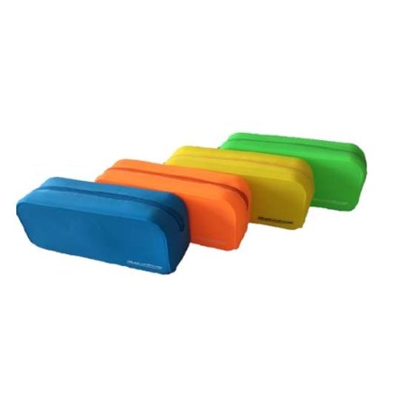 BAULETTI IN SILICONE ZIP BLUEKOVER
