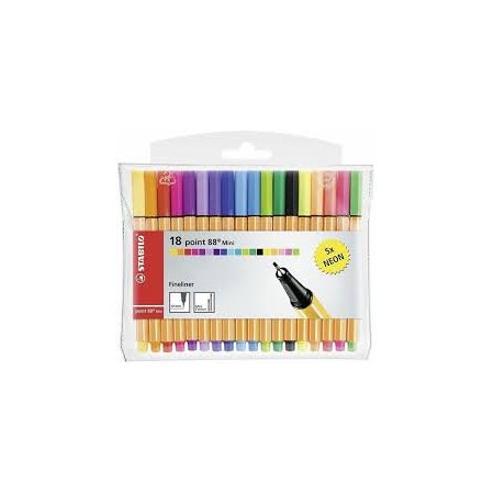 BIRO STABILO POINT 88 MINI PZ.18