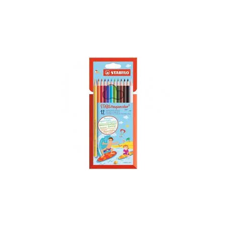 PASTELLI ACQUERELLABILI X 12 STABILO