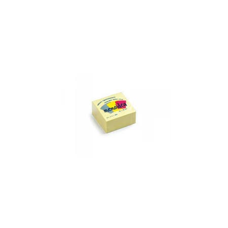 MEMOIDEA CUBO 75X75 GIALLO